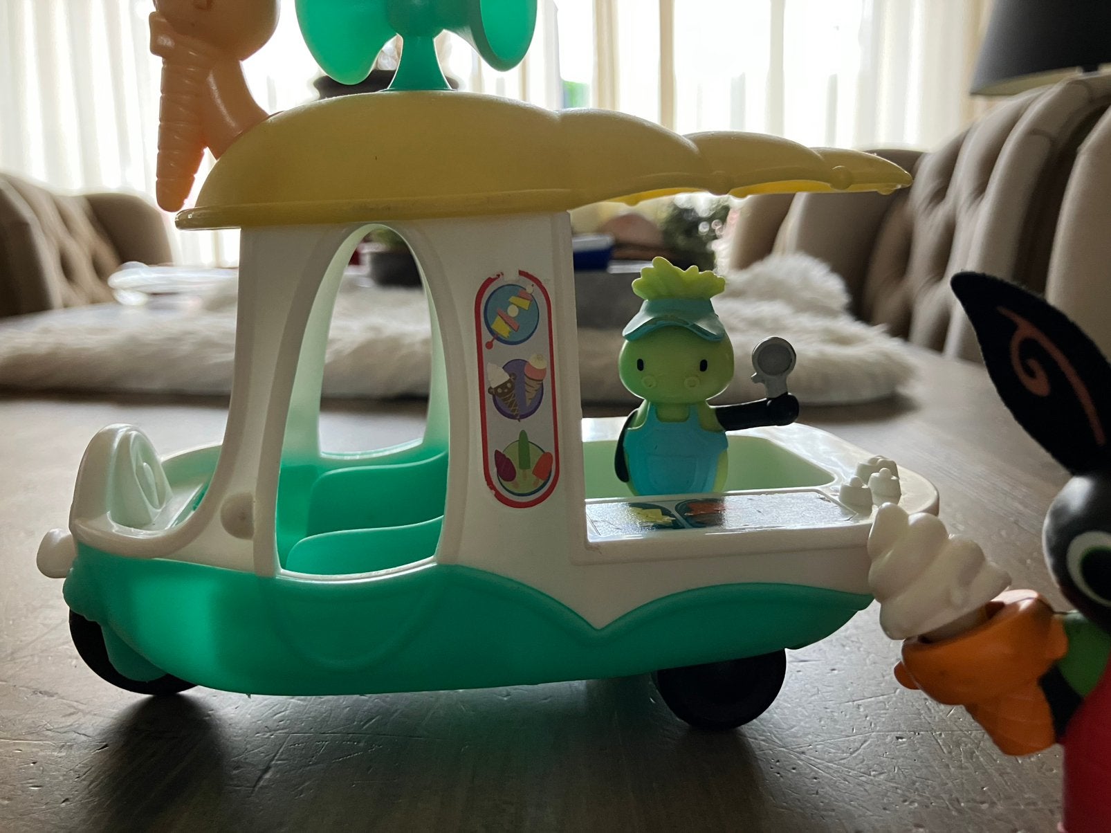 Bing ijscowagen, Ophalen of Verzenden, Zo goed als nieuw, Speelset