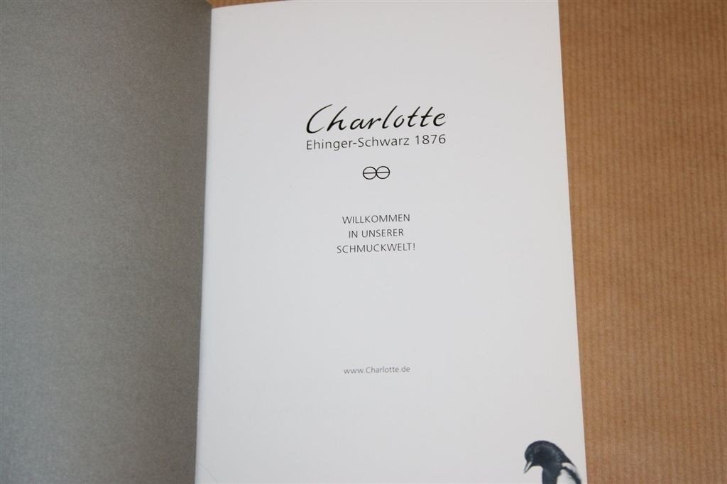 Juwelencatalogus Charlotte — Ehinger-Schwarz 2011, Ophalen of Verzenden, Zo goed als nieuw, Mode algemeen