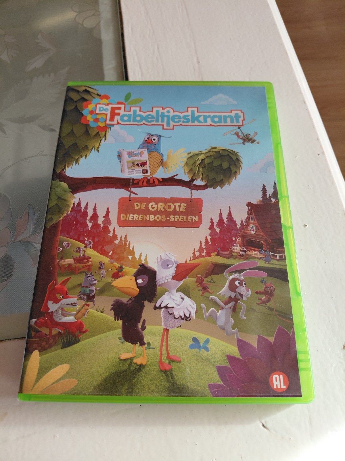 De Fabeltjeskrant - De Grote Dierenbos Spelen dvd, Alle leeftijden, Poppen, Ophalen of Verzenden, Zo goed als nieuw