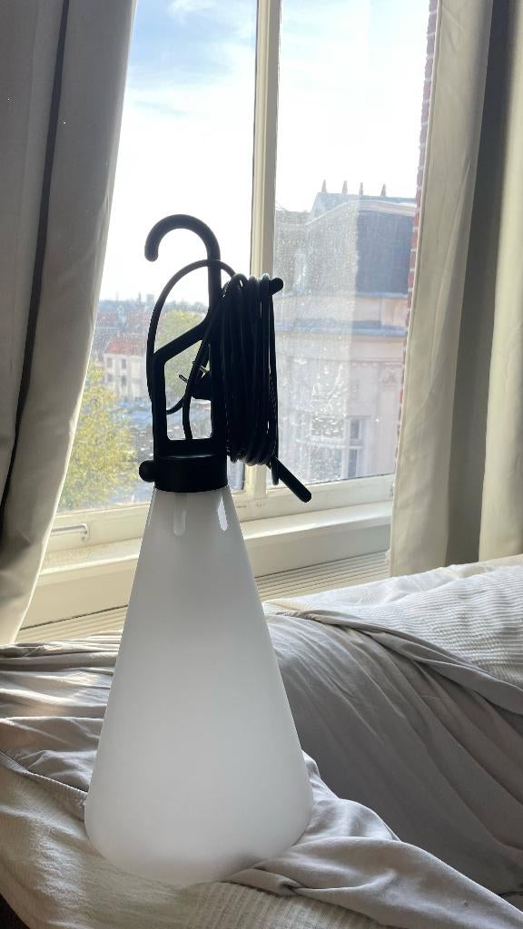 Flos May Day Tafellamp - Zwart, Huis en Inrichting, Lampen | Tafellampen, Ophalen, Zo goed als nieuw, Minder dan 50 cm