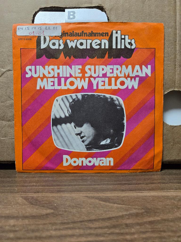 Donovan - Sunshine superman/Mellow yellow, 7 inch, Single, Ophalen of Verzenden, Pop
