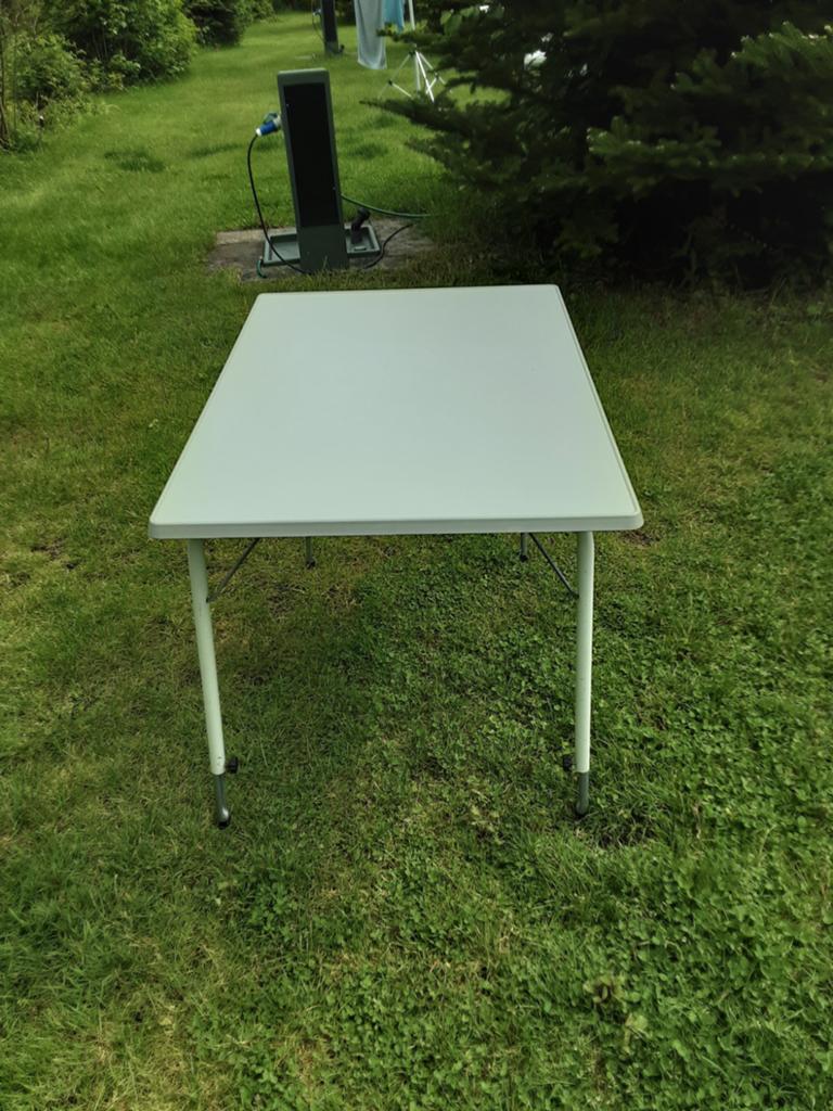 Camping Tafel in hoogte verstelbaar, Caravans en Kamperen, Ophalen, Campingtafel