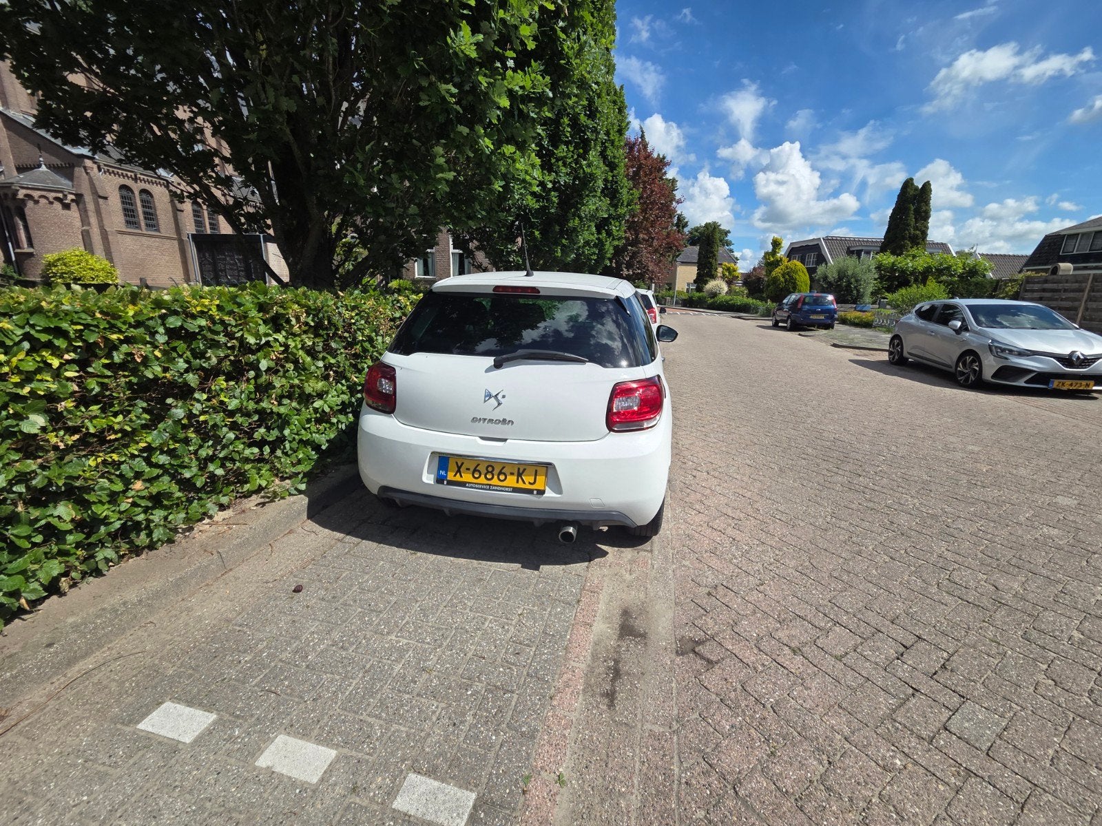 Citroën DS3 1.2 VTI 2013 Wit, Auto's, Voorwielaandrijving, 31 €/maand, 1199 cc, Wit