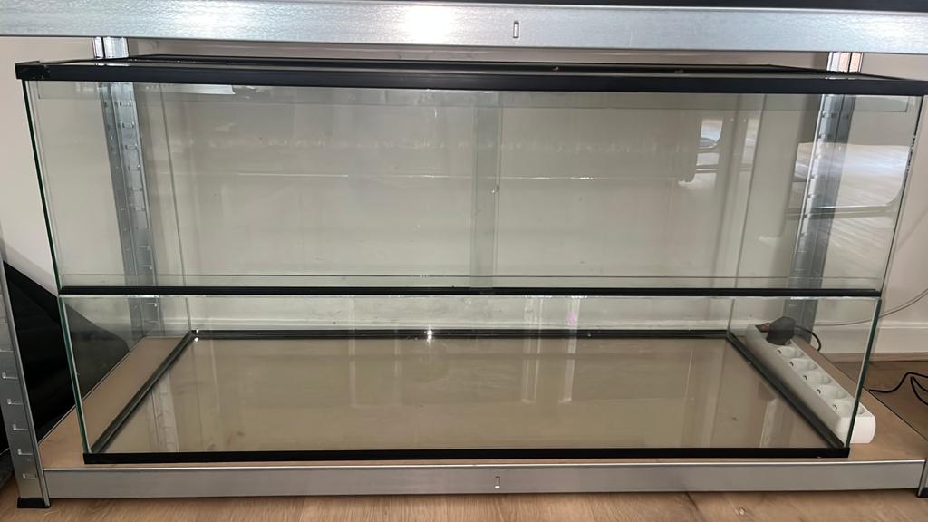 Terrarium, 100x40x50cm, Dieren en Toebehoren, Ophalen, Zo goed als nieuw, Leeg aquarium