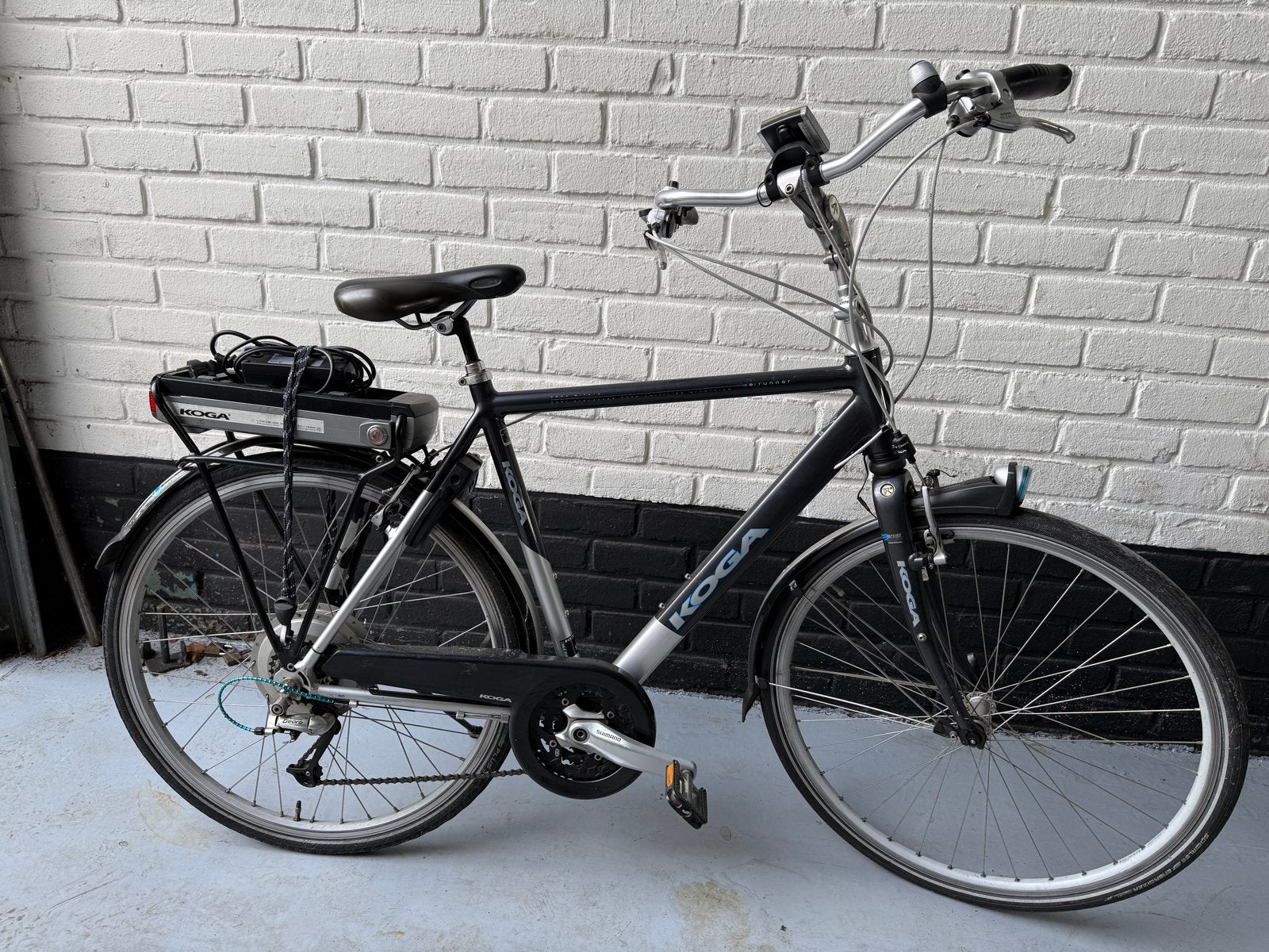 Koga E-bike - defect accu, Fietsen en Brommers, Fietsonderdelen, Elektrische fiets, Frame, Gebruikt, Ophalen of Verzenden