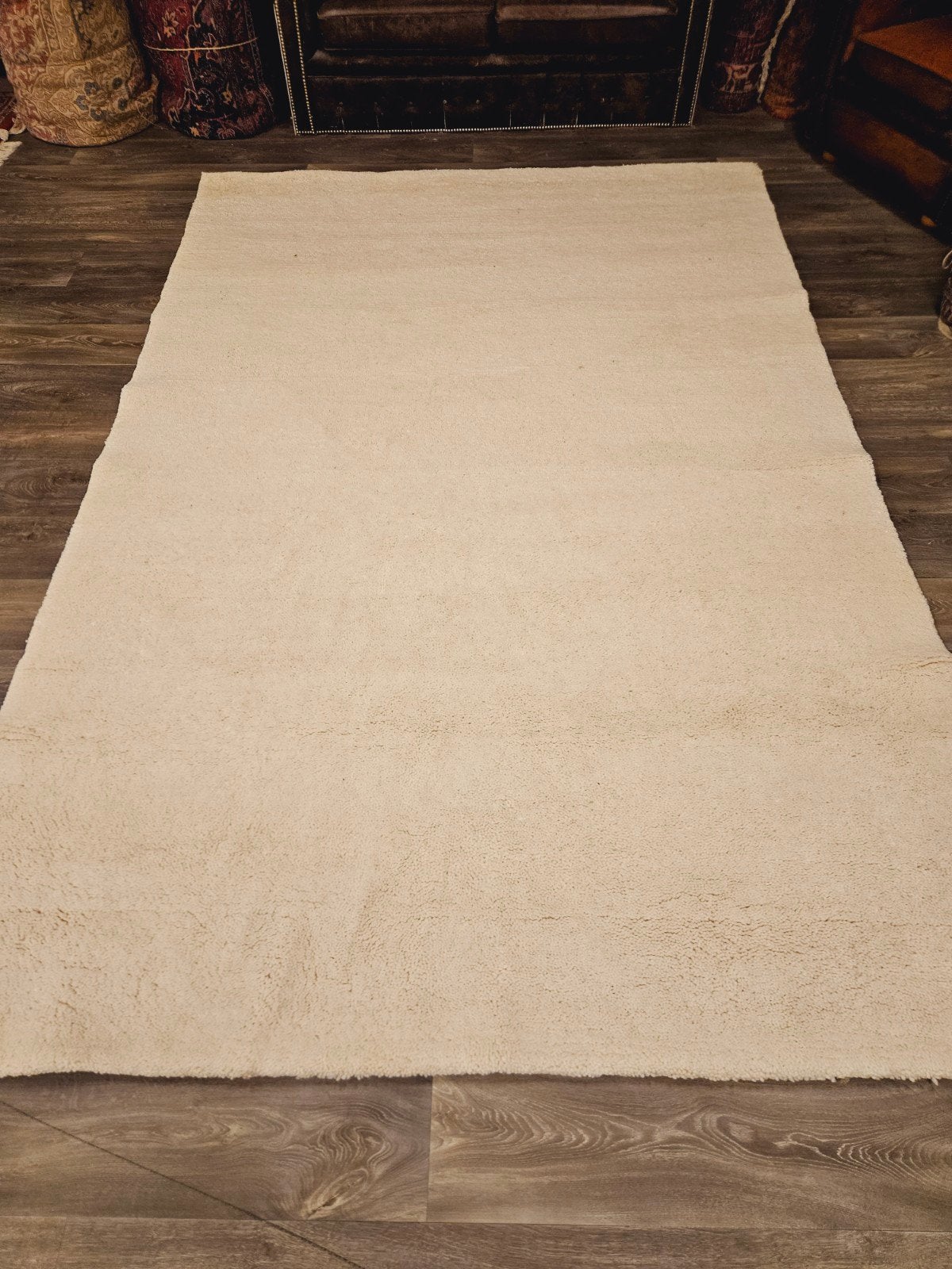Handgeknoopt Berber Tapijt. (Nieuwstaat) 200 x 300, Beige, Ophalen of Verzenden, 200 cm of meer, Rechthoekig