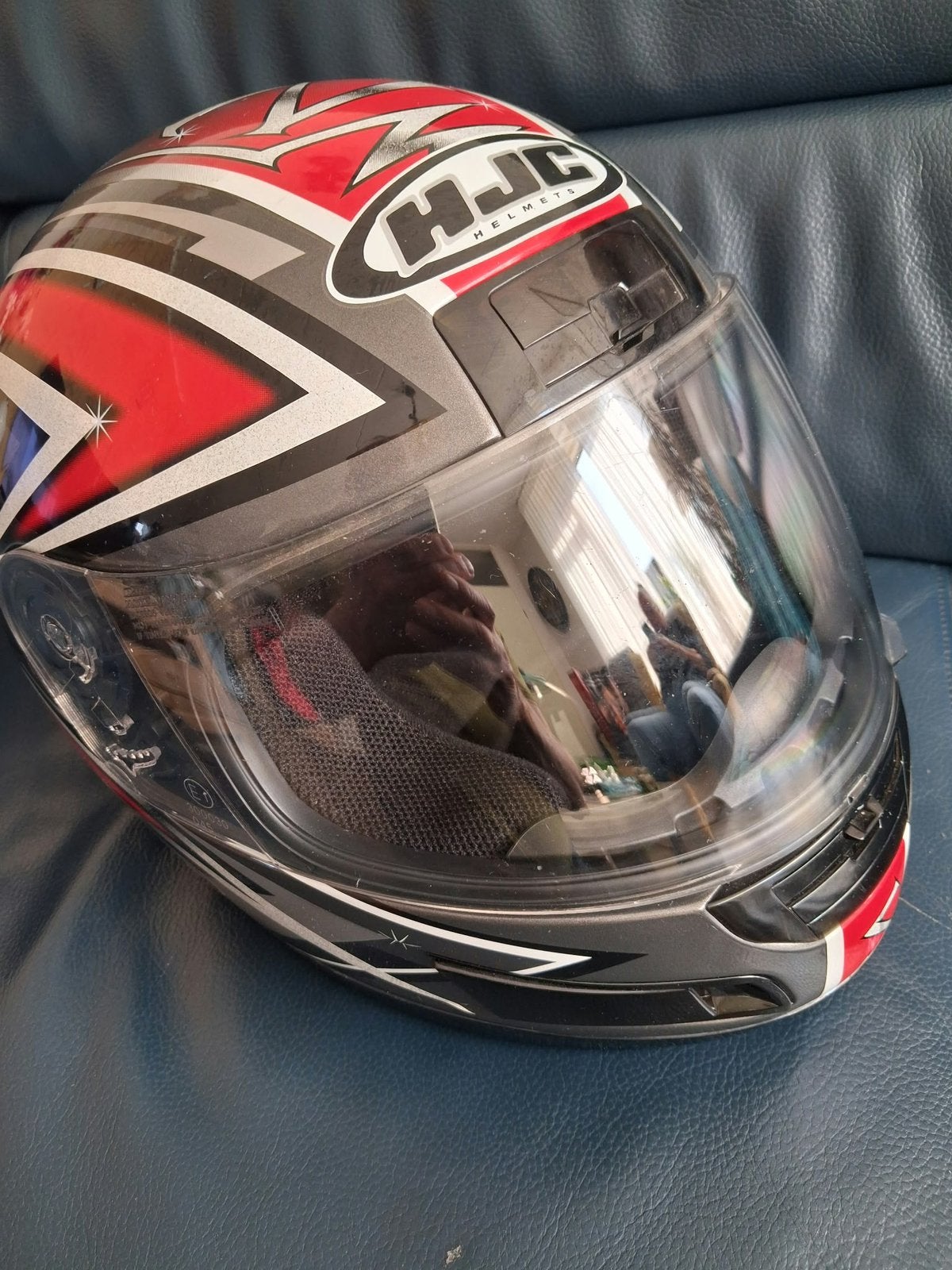 Helm HJC winner cs-12 Maat m, M, HJC, Tweedehands, Overige typen