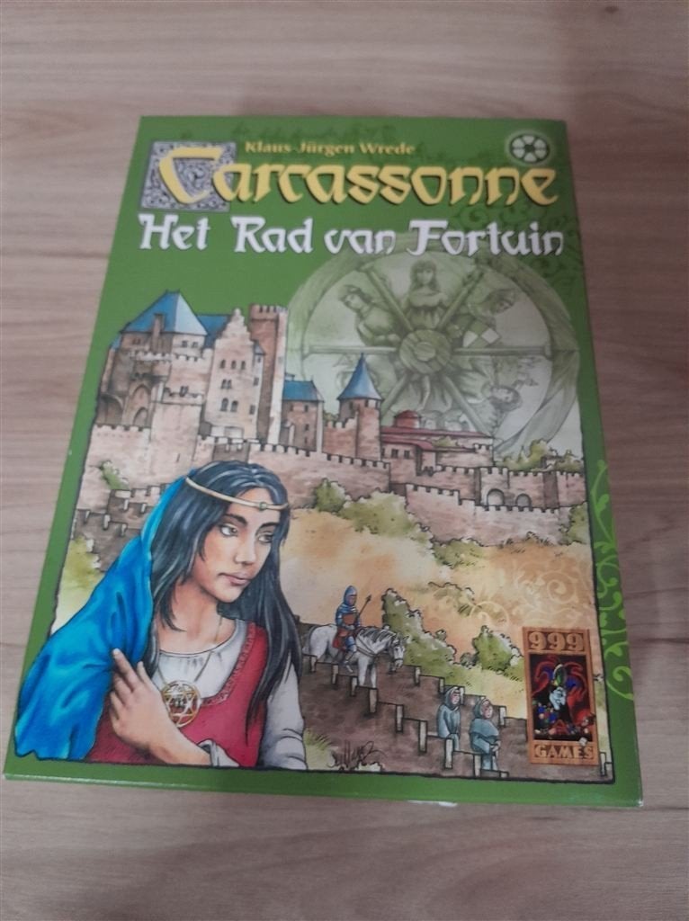 Carcassonne het rad van Fortuin - 999 games - s4101, Verzenden, Zo goed als nieuw