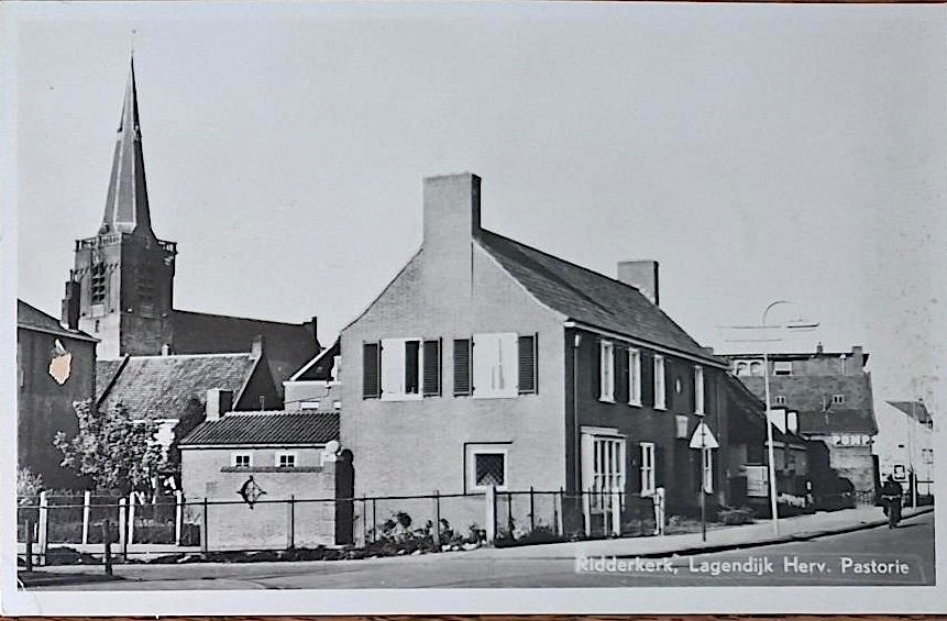 Ridderkerk- Lagendijk, Verzenden, 1960 tot 1980, Ongelopen, Zuid-Holland
