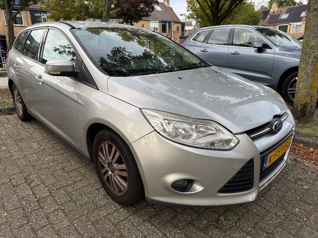 Ford Focus 1.6 Ti-vct 77kw Station Wagon 2011 Grijs, Auto's, 1596 cc, Zwart, 4 cilinders, 1207 kg