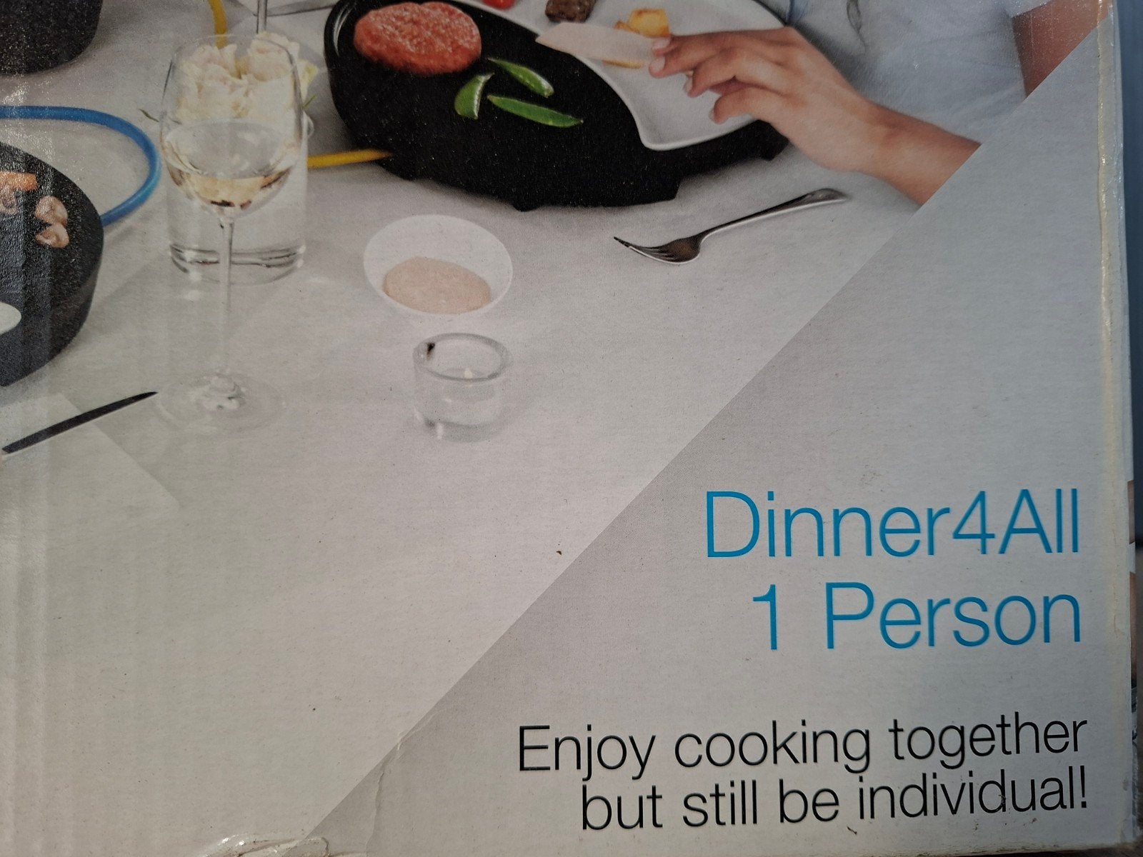 Princess Dinner4All 1 Persoon Raclette Gourmetstel 2x, Ophalen, Zo goed als nieuw