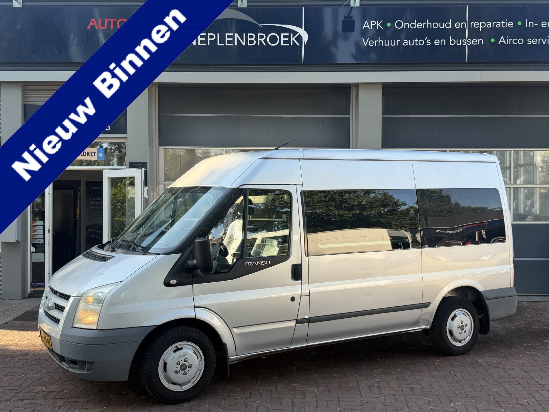 Ford Transit Rolstoelbus 300M 2.2 TDCI SHD DC Camera,Airco,C, Voorwielaandrijving, Stof, Gebruikt, 4 cilinders