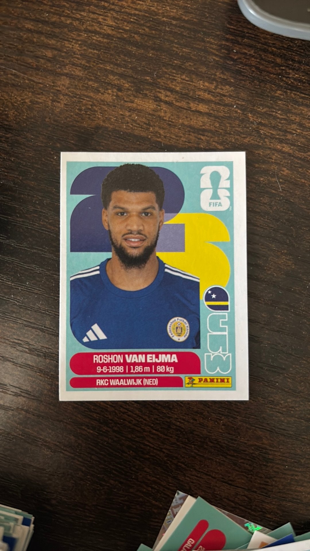 Panini sticker wk 2026 misprint, Verzamelen, Ophalen of Verzenden, Nieuw, Buitenlandse clubs, Poster, Plaatje of Sticker