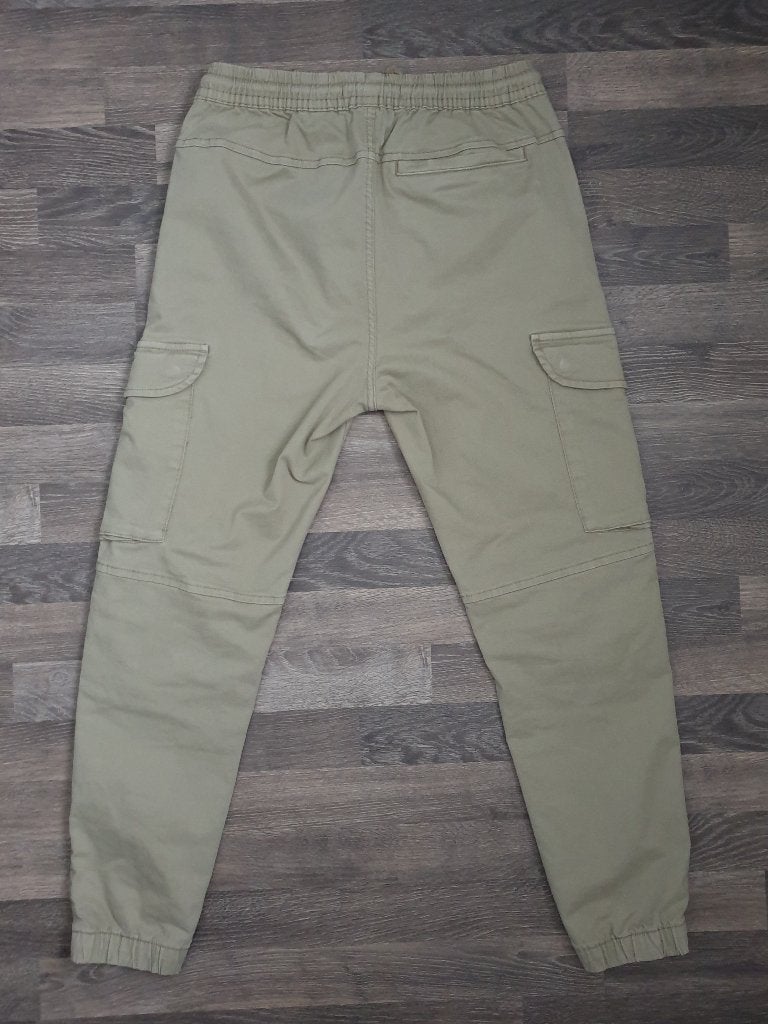 Z.g.a.n! Heren cargo broek van Zara  Maat: Eur S / 46, Kleding | Heren, Broeken en Pantalons, Beige, Ophalen of Verzenden, Zo goed als nieuw