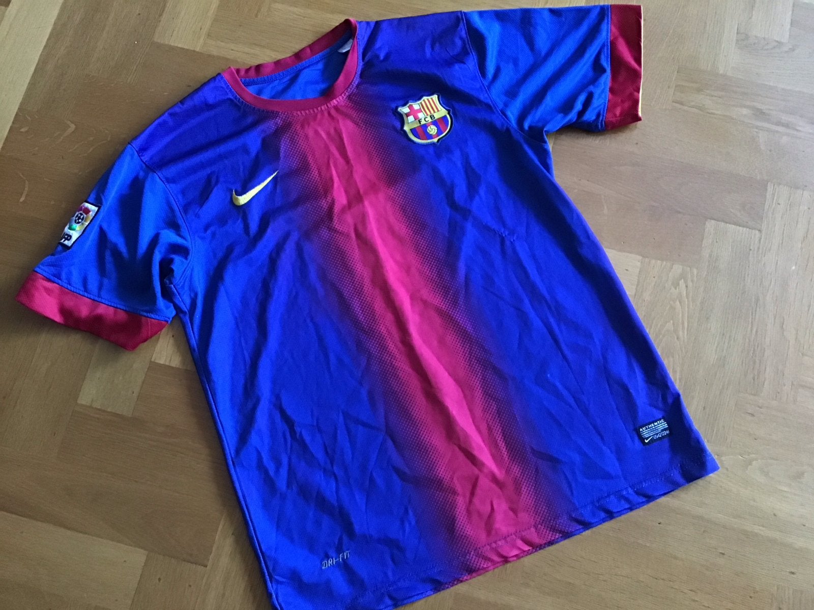 FC Barcelona voetbalshirt - Maat L/XL, Maat L, Ophalen of Verzenden, Gebruikt, Shirt