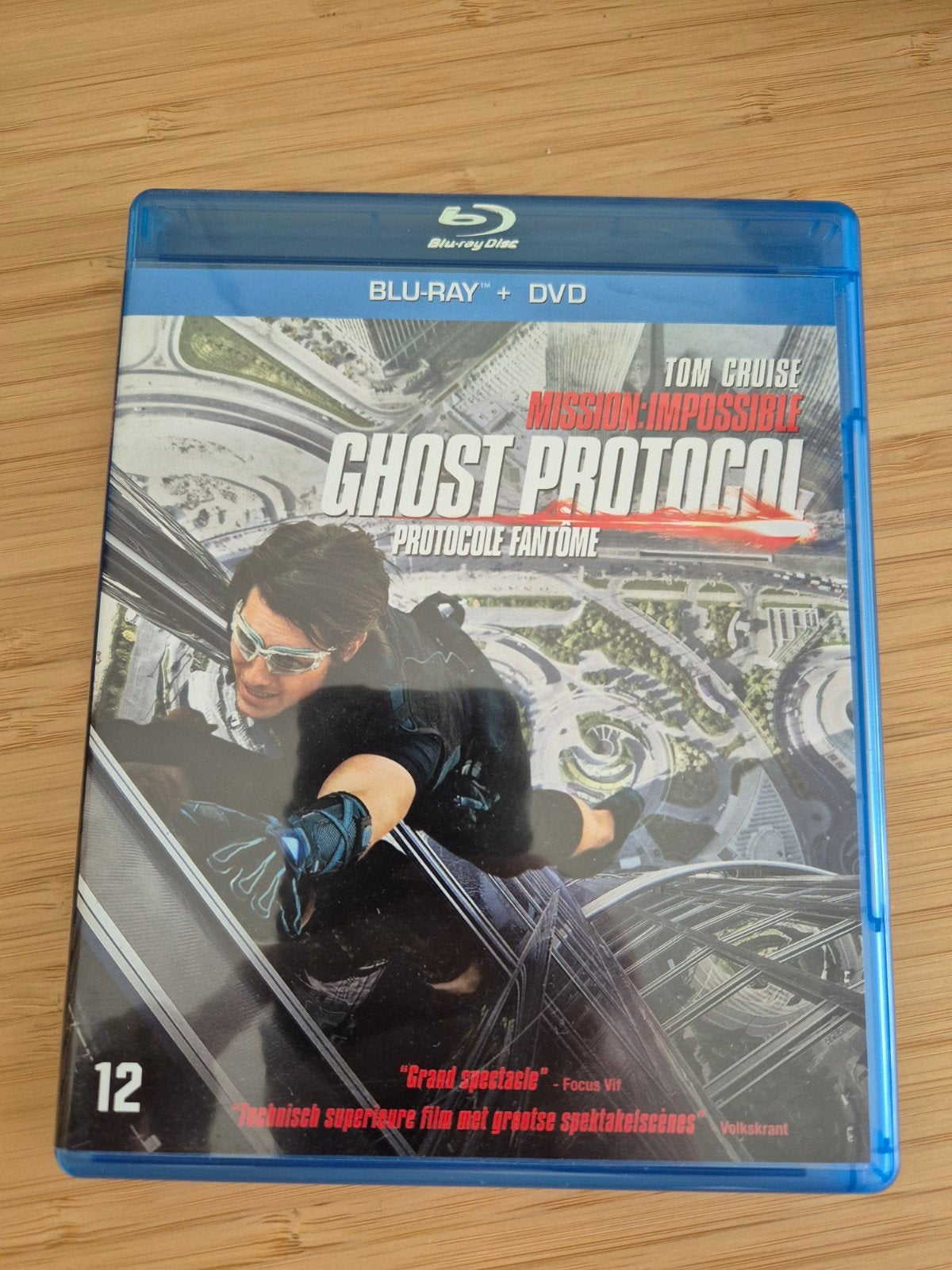 Mission: Impossible - Ghost Protocol Blu-ray + DVD, Inclusief DVD, Film, Actie, Ophalen of Verzenden