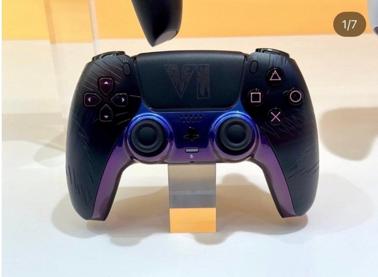 GTA 6 DualSense Limited Edition - Zwart, PlayStation 5, Ophalen of Verzenden, Zo goed als nieuw, Controller