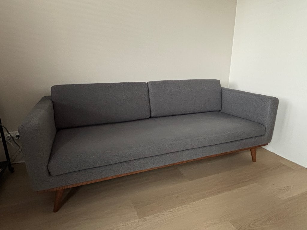 Design sofa Scandinavie, Ophalen, Hout, Deens, Driepersoons