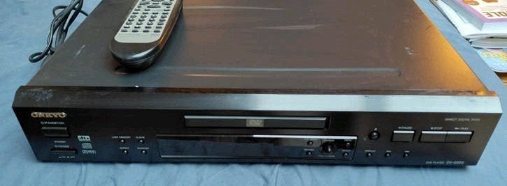 Onkyo DV-S555 DVD-speler met afstandsbediening, Ophalen of Verzenden, Zo goed als nieuw, Dvd-speler, Overige merken