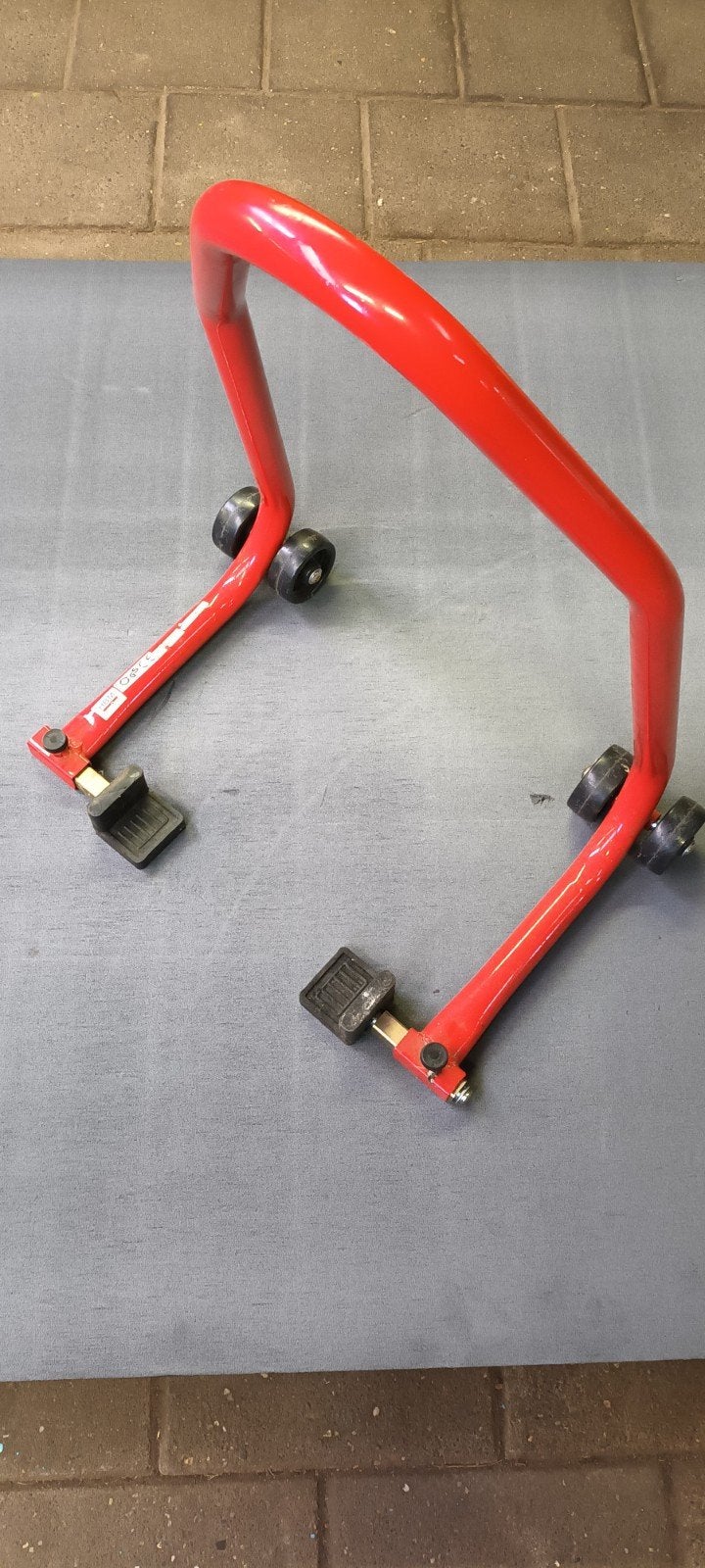 motorfiets paddockstand, HBM Machines, Motoren, Accessoires | Overige, Ophalen of Verzenden, Gebruikt