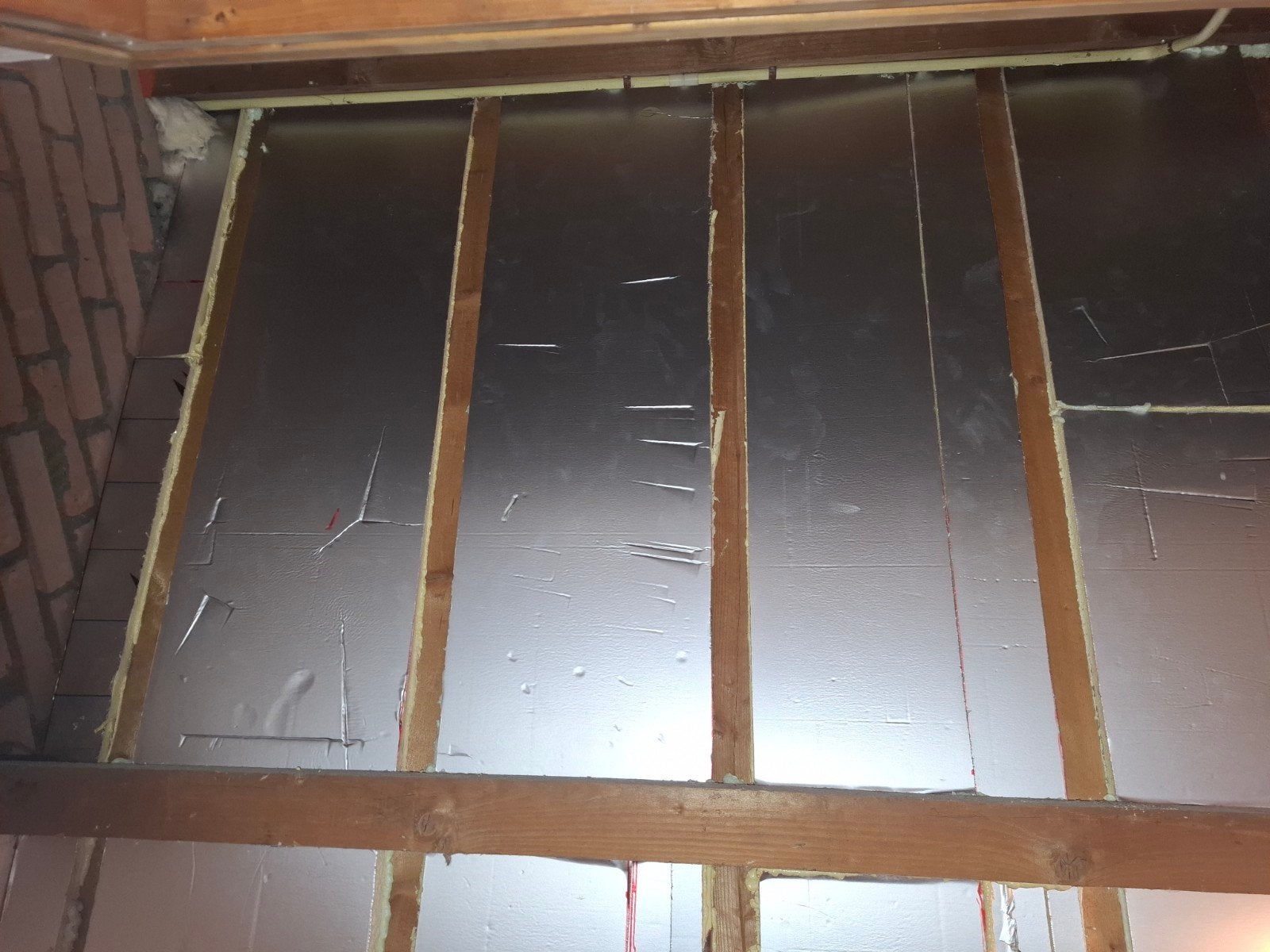 PIR isolatieplaten 80 mm +/- 60 stuks  lengte 110 x 35 cm, Ophalen, Hardschuim (Pir), 8 tot 12 cm, 15 m² of meer