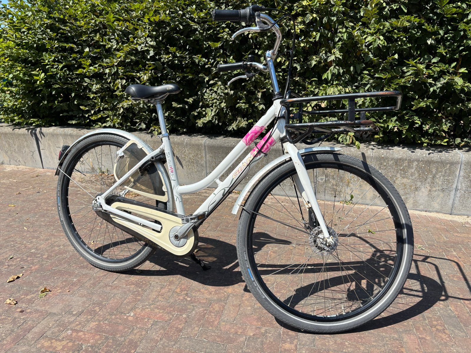 Giant Single 4U Deluxe - Stadsfiets met bagagerek, Fietsen en Brommers, Ophalen, Gebruikt, Versnellingen, Giant