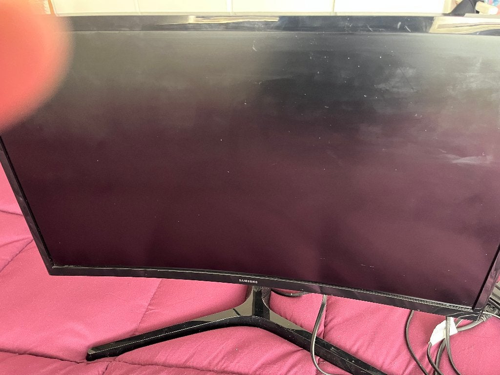 Monitor 24 inch, Ophalen, Curved, 24 inch, Samsung