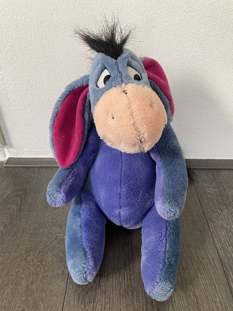 eeyore knuffel, Ophalen of Verzenden, Winnie de Poeh of vrienden, Zo goed als nieuw, Knuffel