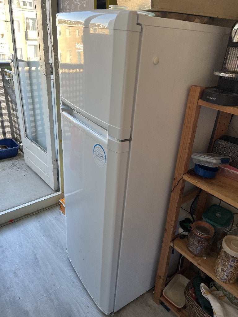 Koelkast met vriesvak BEKO, Ophalen, Gebruikt, 200 liter of meer, 140 tot 160 cm