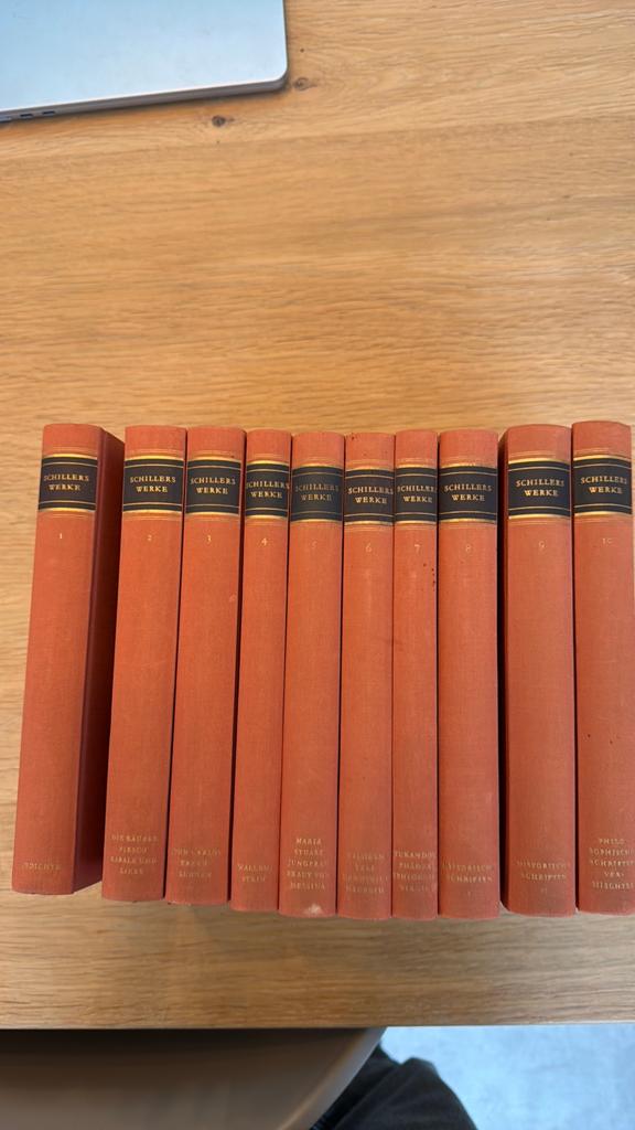 Schillers Werken in 10 Bänden, Antiek en Kunst, Antiek | Boeken en Bijbels, Ophalen of Verzenden
