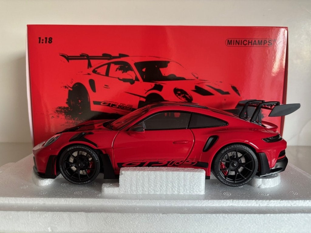 Porsche 911 (992) GT3 RS 2022 Weissach Package 1:18 (nieuw), Verzenden, Nieuw, Overige merken
