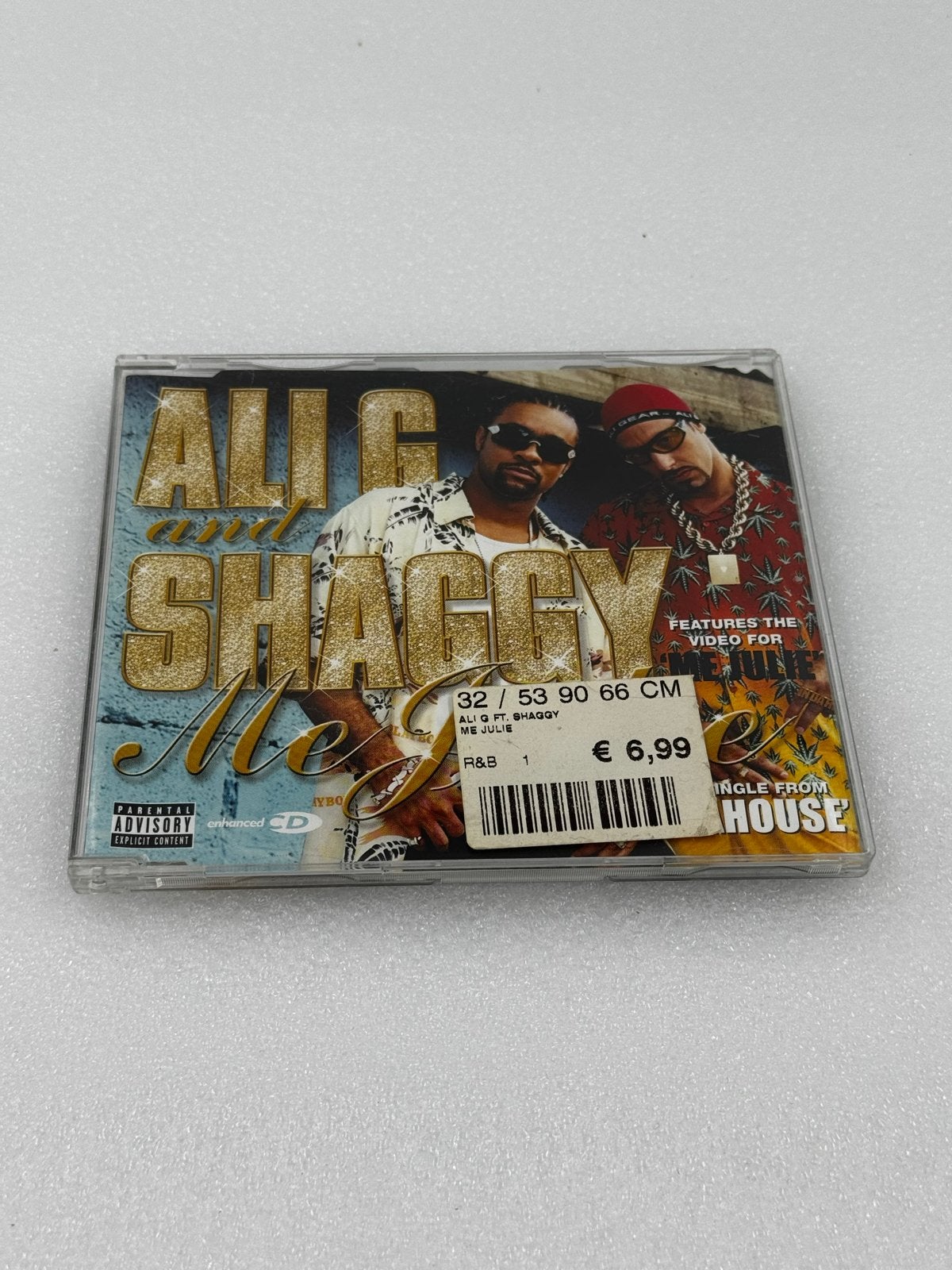 Ali G and Shaggy - Me Julie CD Single (R&B), Gebruikt, Ophalen of Verzenden, Single, R&B