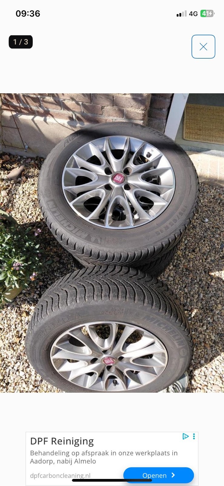 Fiat punto velgen, Ophalen of Verzenden, Zo goed als nieuw