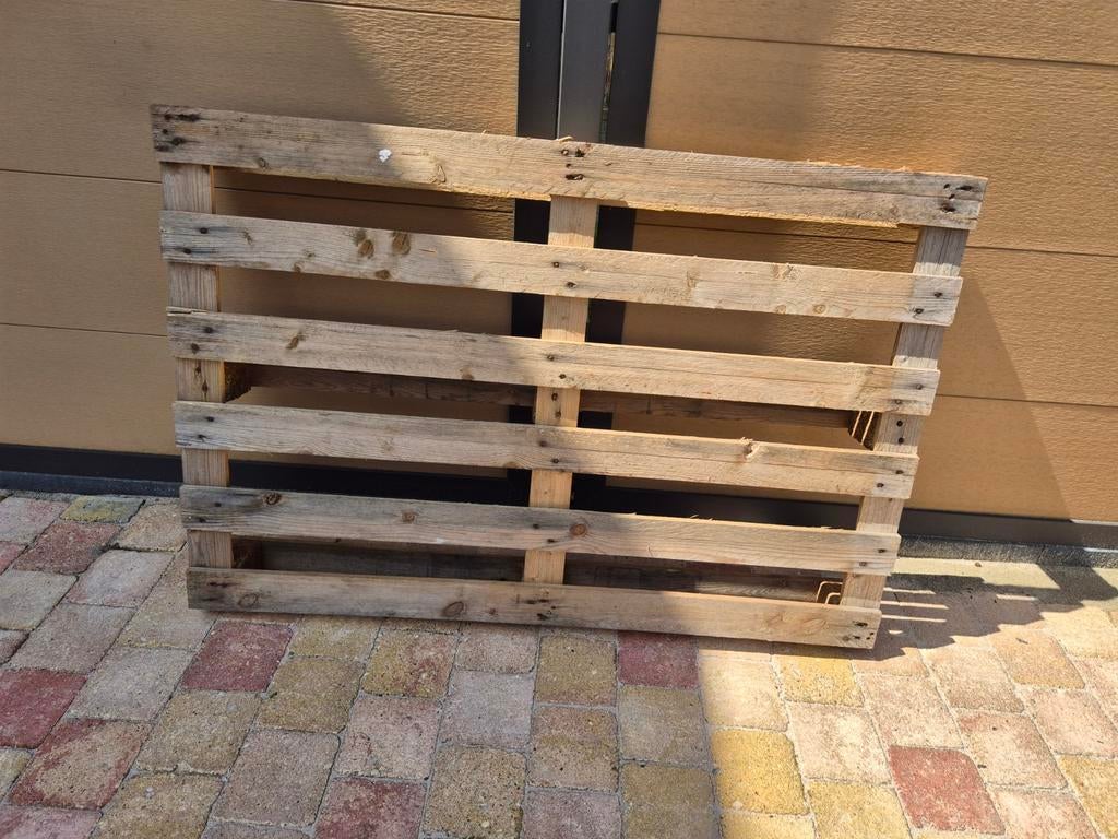 Gratis af te halen 2 pallets., Doe-het-zelf en Verbouw, Platen en Panelen, Ophalen, Gebruikt, Hout, 20 tot 50 mm