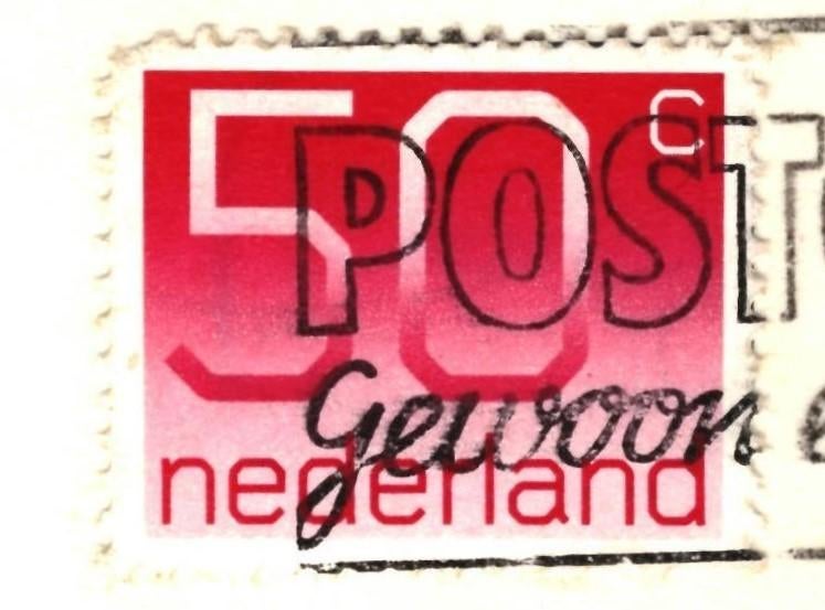 993181 Well 1182 Limburg Gelopen met postzegel, Ophalen of Verzenden, 1980 tot heden, Limburg
