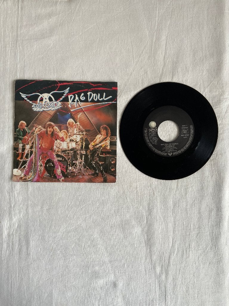 aerosmith - Rag Doll, Ophalen of Verzenden, Zo goed als nieuw, 7 inch, Rock en Metal