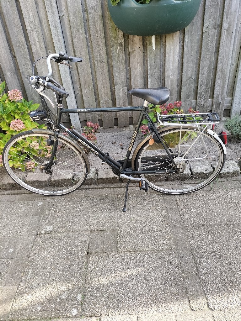 Herenfiets, Versnellingen, Zo goed als nieuw, 61 tot 65 cm, Schijfrem