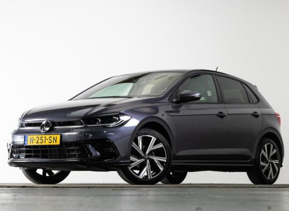NL VW Polo 1.0 TSI R-Line DSG(2022) IQ.Light|Virtual Cockpit, 95 pk, 1104 kg, 49 €/maand, Origineel Nederlands