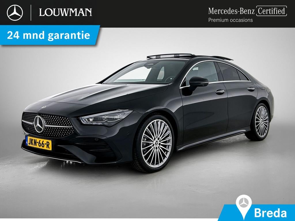 Mercedes-Benz CLA-Klasse 180 Star Edition AMG Line Plus | Pa, Auto's, 136 pk, 4 cilinders, Alcantara, Zwart