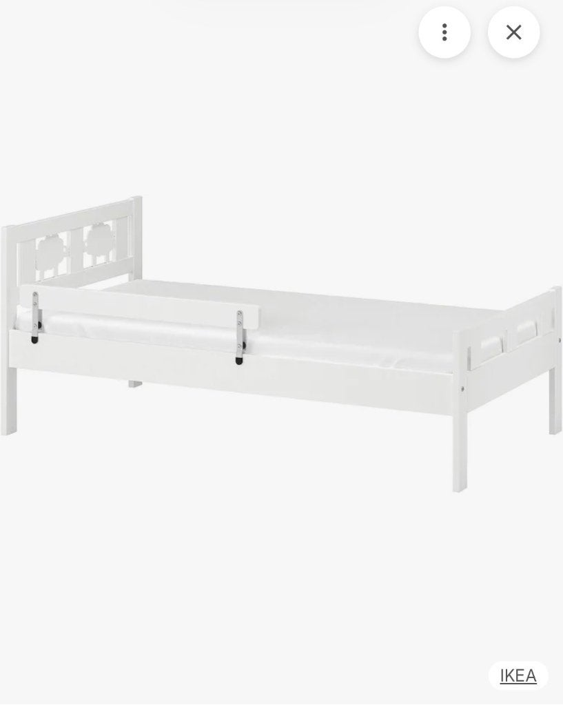 IKEA kinderbed, Kinderen en Baby's, Ophalen, Nieuw, 70 tot 85 cm, Minder dan 140 cm
