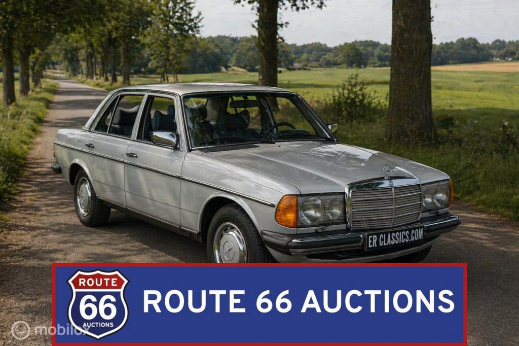 Mercedes-Benz 250 | 1978 | Route 66 Auctions, Overige carrosserieën, Zwart, Mercedes-Benz, Bedrijf