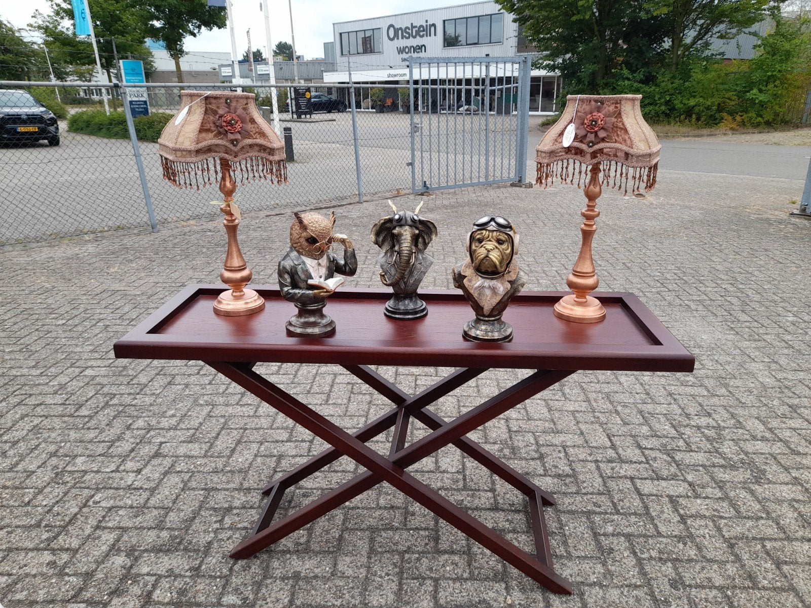Grote butlertray, Antiek en Kunst, Ophalen