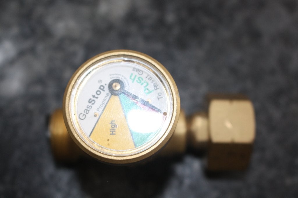 Gastank meter, Caravans en Kamperen, Ophalen of Verzenden, Zo goed als nieuw