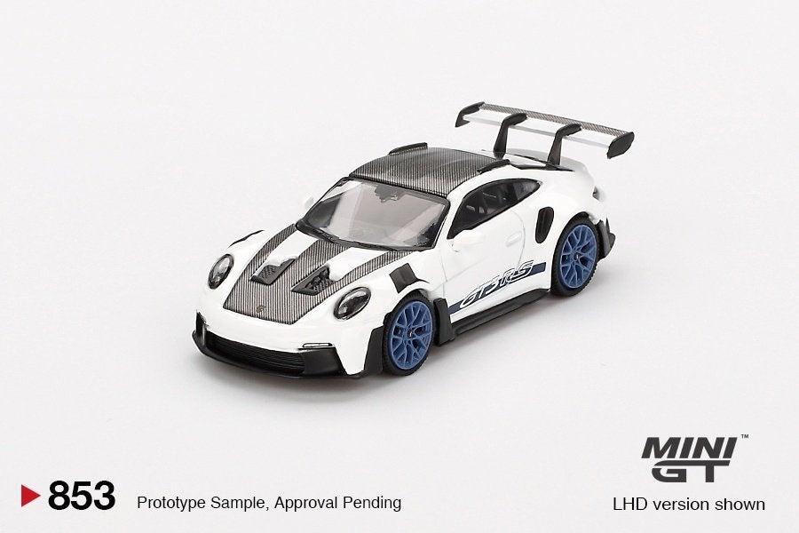 Mini GT Porsche 911 (992) GT3 RS Weissach Package, Hobby en Vrije tijd, Www.rubensmodelautos.nl, Auto, Nieuw, Ophalen of Verzenden