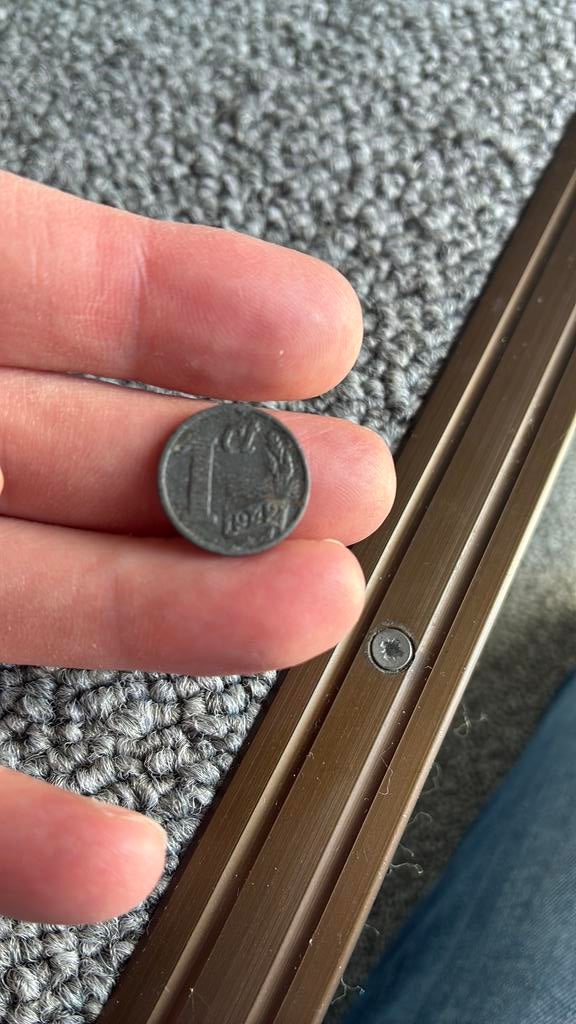 Nederland 1 cent 1942 zink, Ophalen of Verzenden, Koningin Wilhelmina, 1 cent