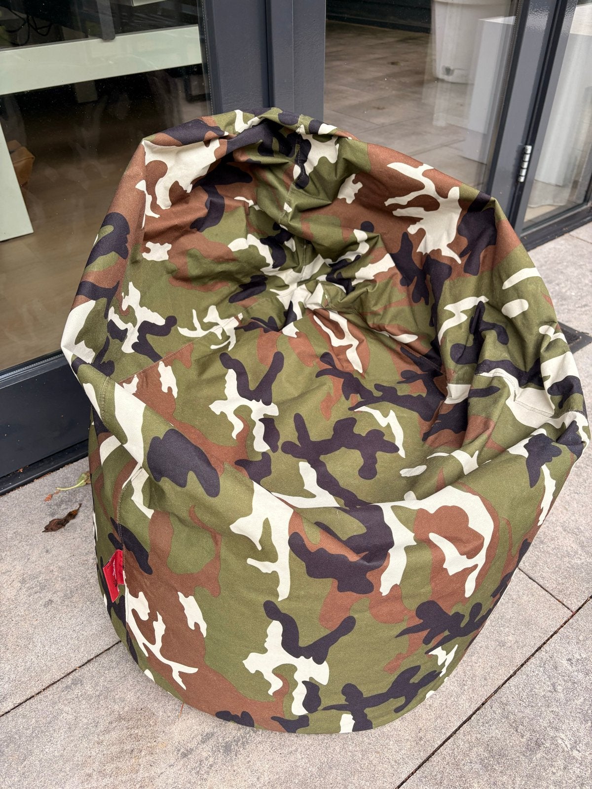 Bomba zitzak in camouflage kleuren, Huis en Inrichting, Ophalen, Gebruikt, Meerkleurig, Zitzak