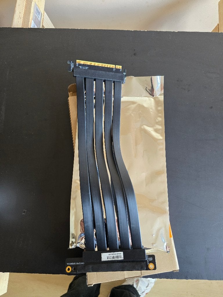 Corsair pcie raiser, Computers en Software, Pc- en Netwerkkabels, Ophalen of Verzenden, Gebruikt
