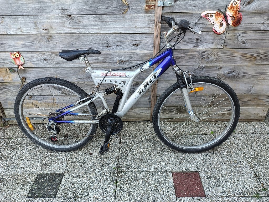Mountainbike, Black Hawk, Double suspensions, Gebruikt, Versnellingen, Overige merken, Ophalen