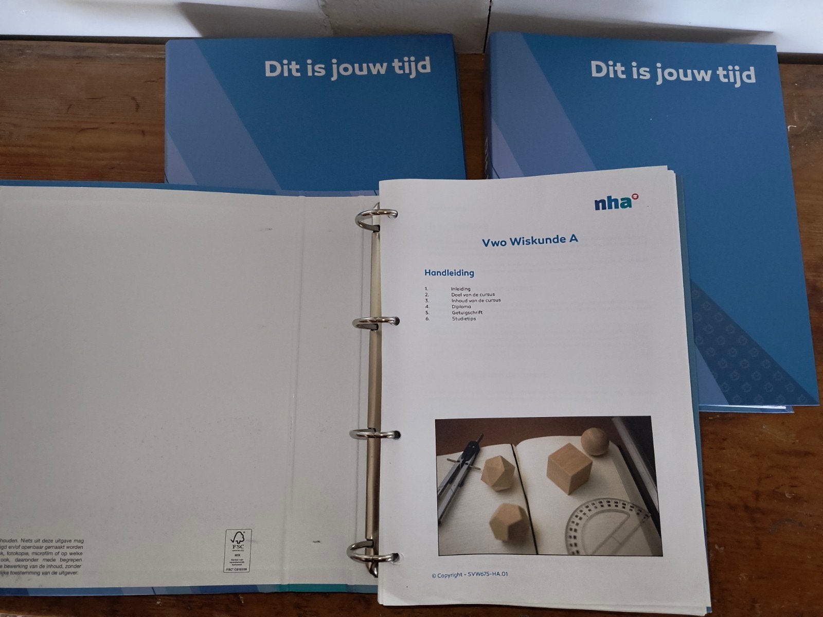 NHA VWO Wiskunde A lesmateriaal, Boeken, Wiskunde A, Ophalen of Verzenden, Zo goed als nieuw, VWO
