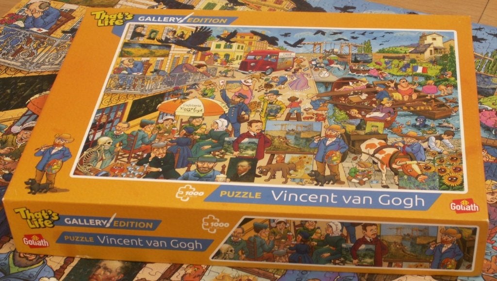 Puzzel 1000 stukjes Vincent van Gogh Gallery Edition, Ophalen of Verzenden, 500 t/m 1500 stukjes, Zo goed als nieuw